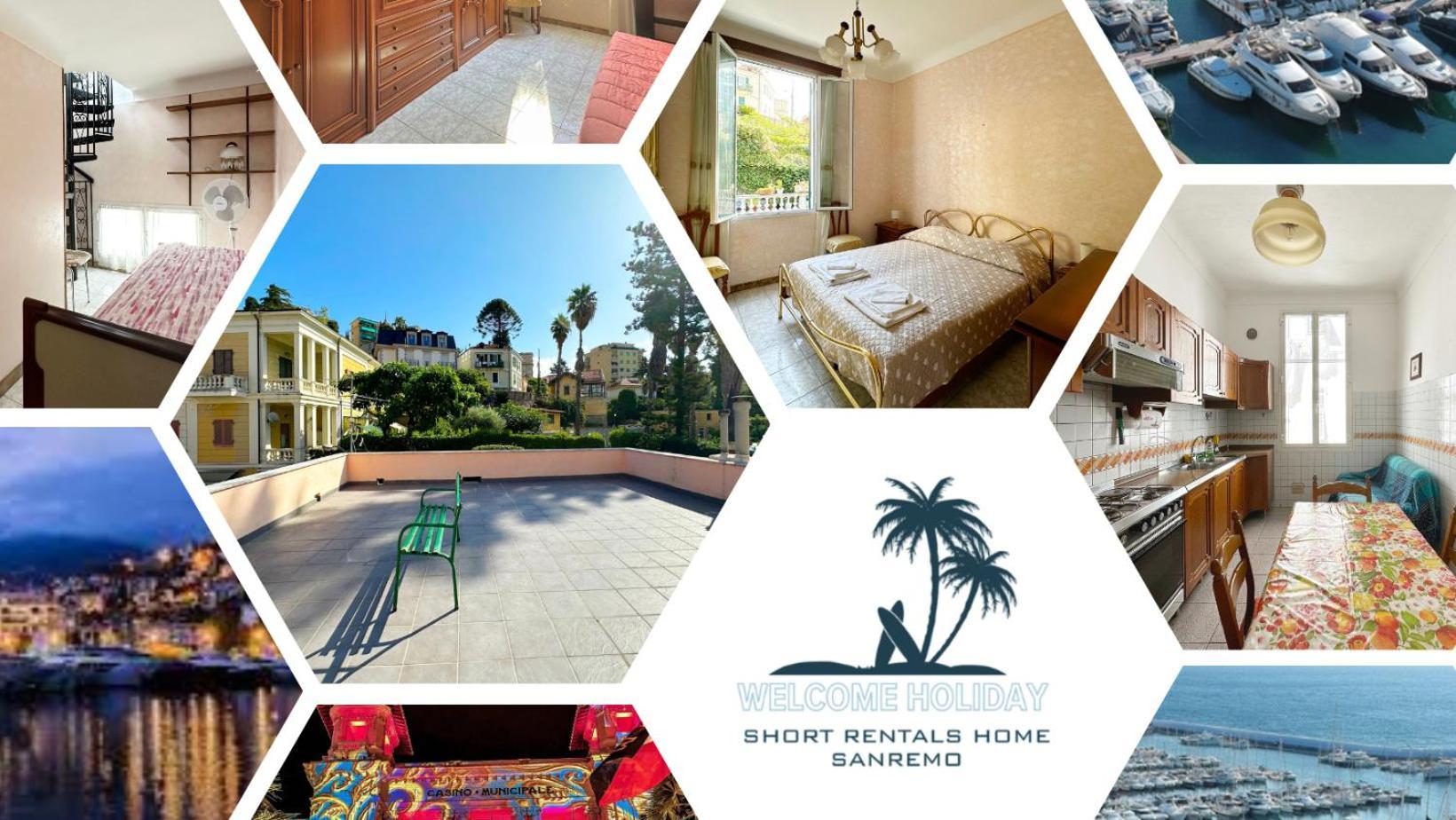Casa Di Luca - Le Sorelle - A 1 Minuto Dal Centro Villa Sanremo Exteriör bild